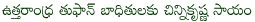 writer chinni krishna donates one lakh rupees to hudhud victims,chinni krishna daughter pallavi donates 25 thousand,chinni krishna son sai donates 25 thousand,chinni krishna family starting to uttarandra to help victims